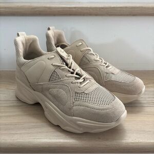 Steve Madden Cream Chunky Sneakers